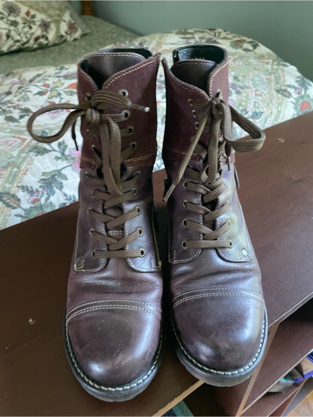 Taos ankle boots with thick heel